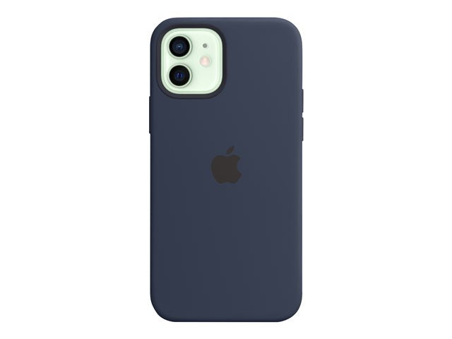 iPhone 12 silikonikuori MagSafella, matruusinsininen