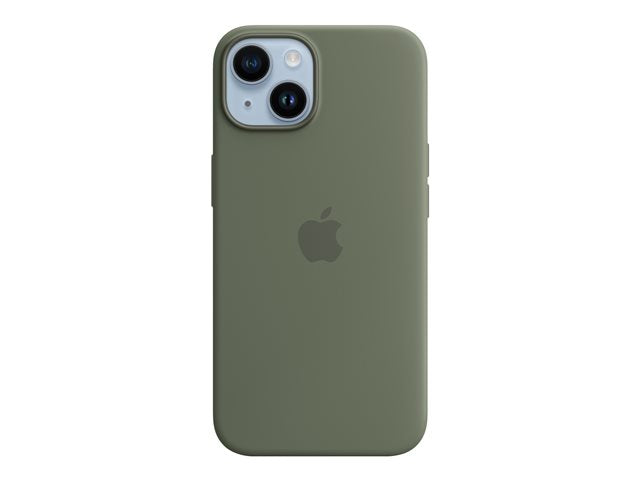 APPLE iPhone 14 Silicone Case with MagSafe - Olive