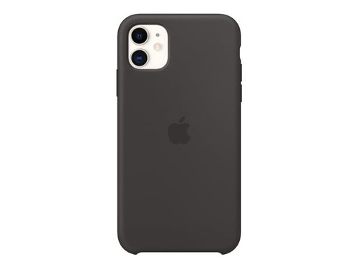 iPhone 11 silikonikuori, musta