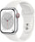 Apple Watch Series 8 41mm GPS + Cellular Silver Aluminium White Sport Band