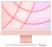 iMac 24inch with Retina 4.5K display Apple M1 chip with 8-core CPU and 7-core GPU 512GB SSD 16GB Ei Ethernetiä Magic Trackpad Magic Keyboard Touch ID - Pink