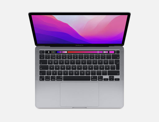 MacBook Pro 13inch Space Grey 512GB SSD 8GB Apple M2 chip with 8-core CPU 10-core GPU and 16-core Neural Engine 67W USB-C Logic Pro
