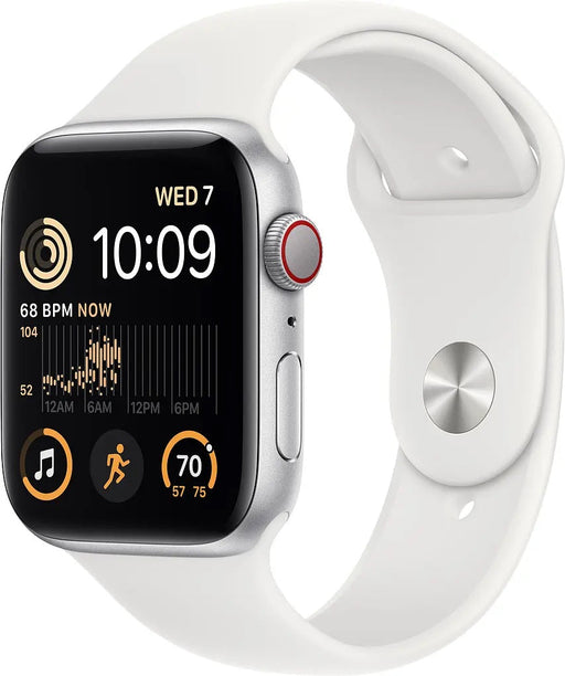 Apple Watch SE 40mm GPS Silver Aluminium White Sport Band