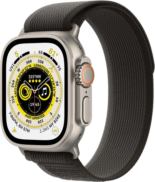 Apple Watch Ultra 49mm GPS + Cellular Natural Titanium Black/Gray Trail Loop