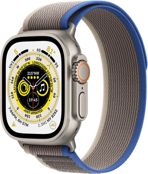 Apple Watch Ultra 49mm GPS + Cellular Natural Titanium Blue/Gray Trail Loop