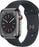 Apple Watch Series 8 45mm GPS + Cellular Graphite Stainless Steel Midnight Sport Band
